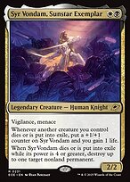 Syr Vondam, Sunstar Exemplar #231