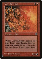 Ogre Arsonist #P02-110