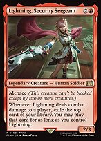 Lightning, Security Sergeant #560