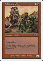 Sabretooth Tiger #215