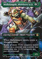 Michelangelo, Weirdness to 11 #214