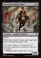 Sneering Shadewriter #101