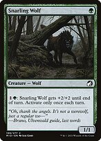 Snarling Wolf #199