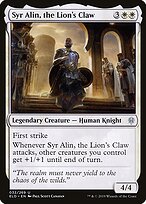 Syr Alin, the Lion's Claw #32