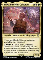 Bilbo, Birthday Celebrant #48