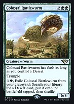 Colossal Rattlewurm #159s