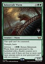 Balustrade Wurm #168p