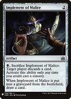 Implement of Malice #AER-159