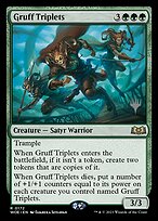 Gruff Triplets #172p