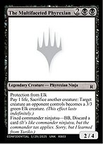 The Multifaceted Phyrexian #RB03