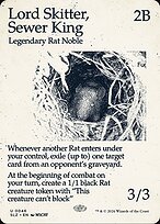 Lord Skitter, Sewer King #46