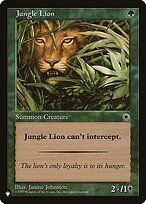 Jungle Lion #POR-171