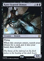 Rune-Scarred Demon #184s