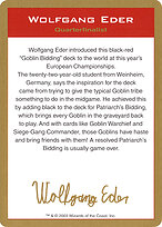 Wolfgang Eder Bio #we0a