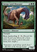 Savage Land Dinosaur #185