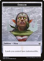 Nissa, Who Shakes the World Emblem #19