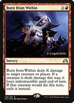 Burn from Within #148s