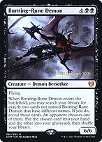 Burning-Rune Demon #81s