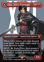 Clive, Ifrit's Dominant // Ifrit, Warden of Inferno #530