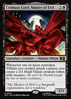 Crimson Cowl, Master of Evil #653