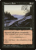 Nature's Ruin #103