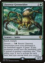 Llanowar Greenwidow #169p