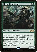 Thorn Lieutenant #203p