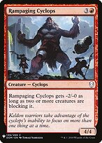 Rampaging Cyclops #DOM-139