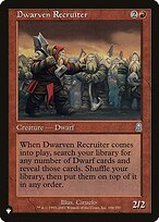 Dwarven Recruiter #ODY-186
