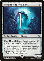Hewed Stone Retainers #161
