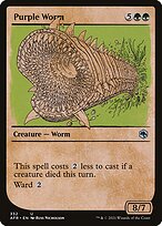 Purple Worm #332