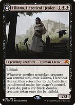 Liliana, Heretical Healer // Liliana, Defiant Necromancer #ORI-106