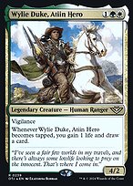 Wylie Duke, Atiin Hero #239s