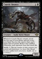 Caustic Bronco #82p