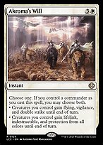 Akroma's Will #125
