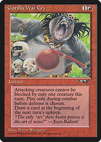 Gorilla War Cry #73a