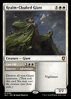 Realm-Cloaked Giant // Cast Off #149