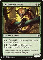 Death-Hood Cobra #MM3-123