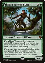 Nissa, Vastwood Seer // Nissa, Sage Animist #15