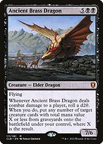 Ancient Brass Dragon #111