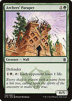 Archers' Parapet #128