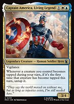 Captain America, Living Legend #210