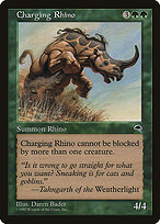 Charging Rhino #218