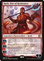 Koth, Fire of Resistance #138