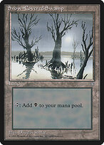 Snow-Covered Swamp #372