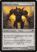Saberclaw Golem #200