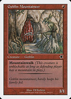 Goblin Mountaineer #105