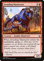 Invading Manticore #134