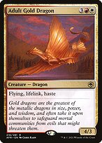 Adult Gold Dragon #216