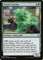 Vivien's Grizzly #WAR-182